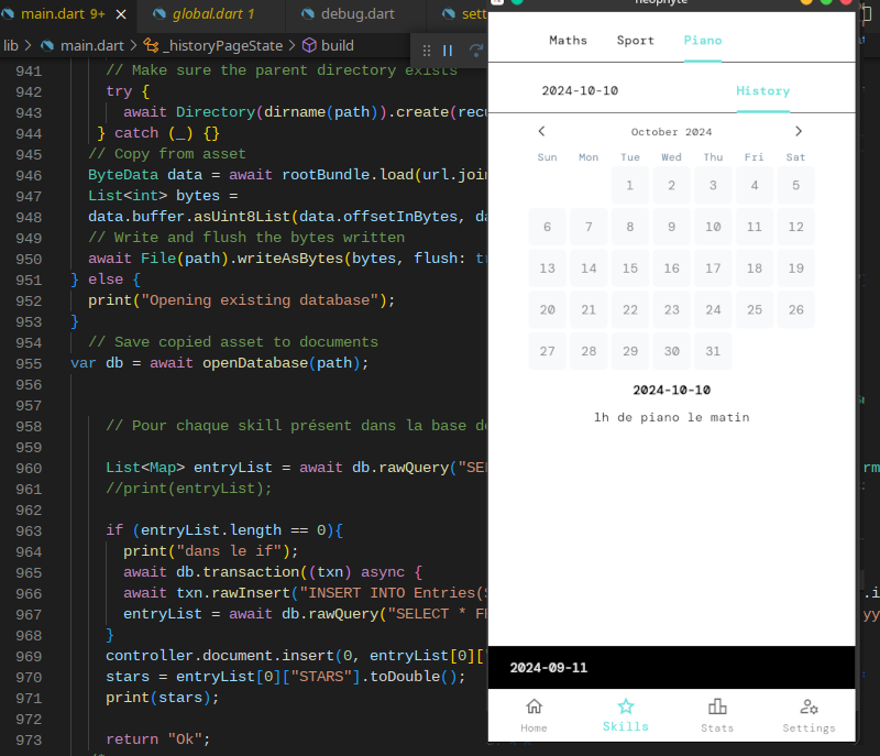 Neophyte old version QT